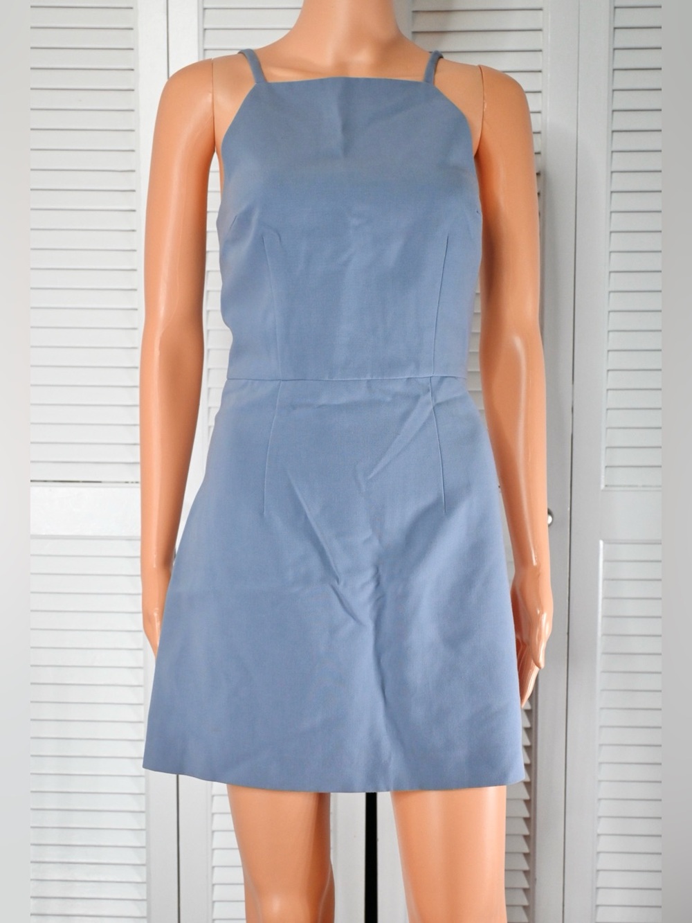 French Connection Women’s Light Blue A-Line Mini Dress Size XS - Picture 6 of 11